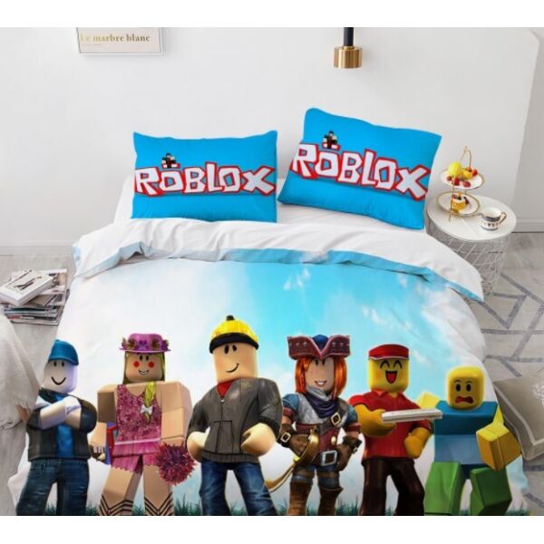 

Комплект постельного белья из трех частей с 3D рисунком Roblox Роблокс №4