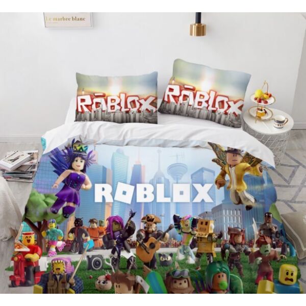 

Комплект постельного белья из трех частей с 3D рисунком Roblox Роблокс №1