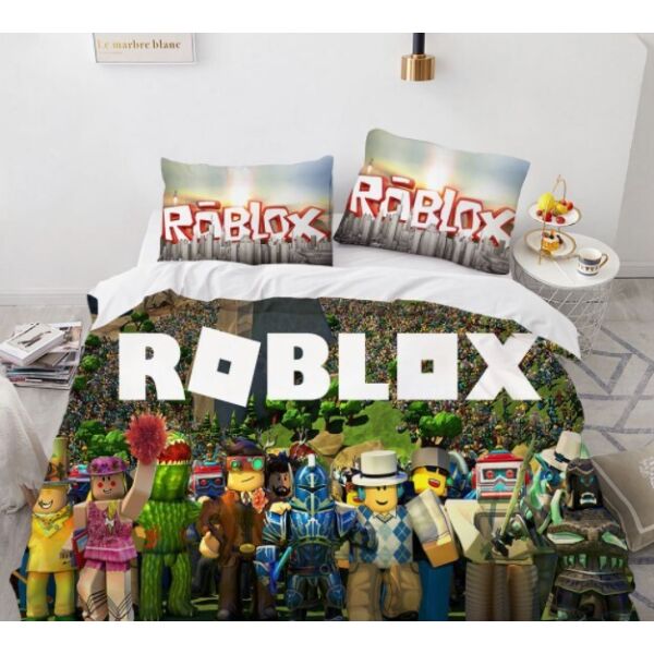 

Комплект постельного белья из трех частей с 3D рисунком Roblox Роблокс №2