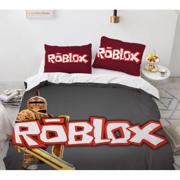 

Комплект постельного белья из трех частей с 3D рисунком Roblox Роблокс №24