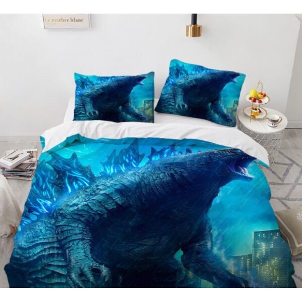 

Комплект постельного белья с 3D рисунком Годзилла #5