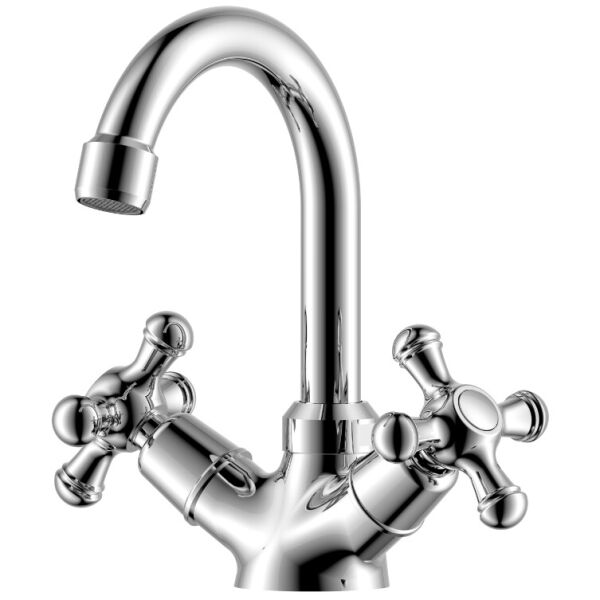 

Смеситель для умывальника Damixa Retro 230210000, Хром