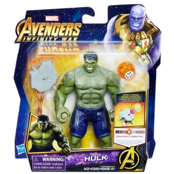 

Фигурка Hasbro Avengers Делюкс и камни бесконечности Халк 15 см