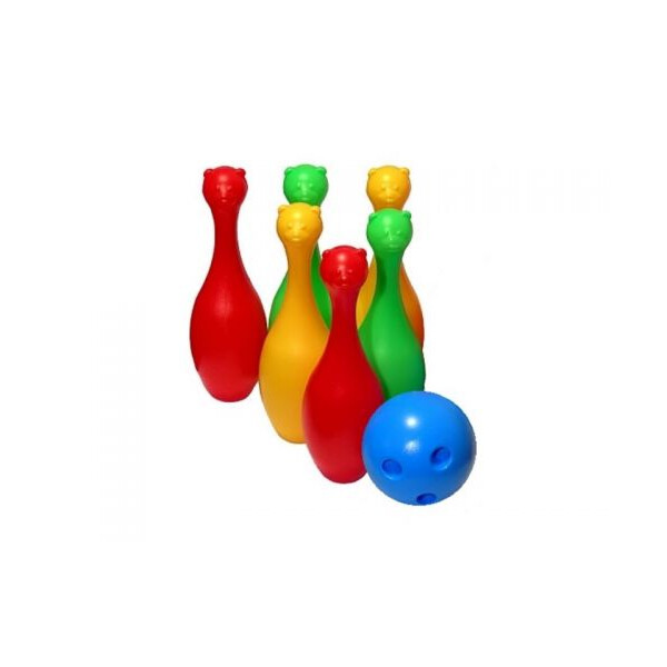 

Набор Toysi кегли мишки 1 шар (TOY-11409)