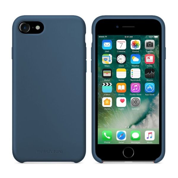 

Кейс MakeFuture Apple iPhone 7/8 Silicone Blue