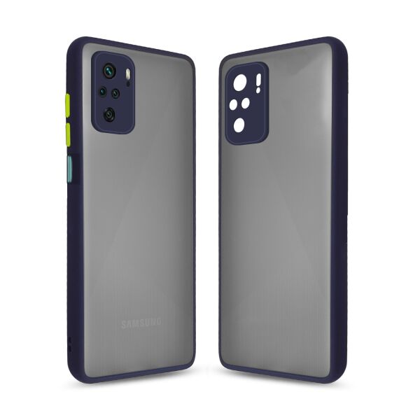 

Чехол MakeFuture Xiaomi Redmi Note 10 Frame Blue