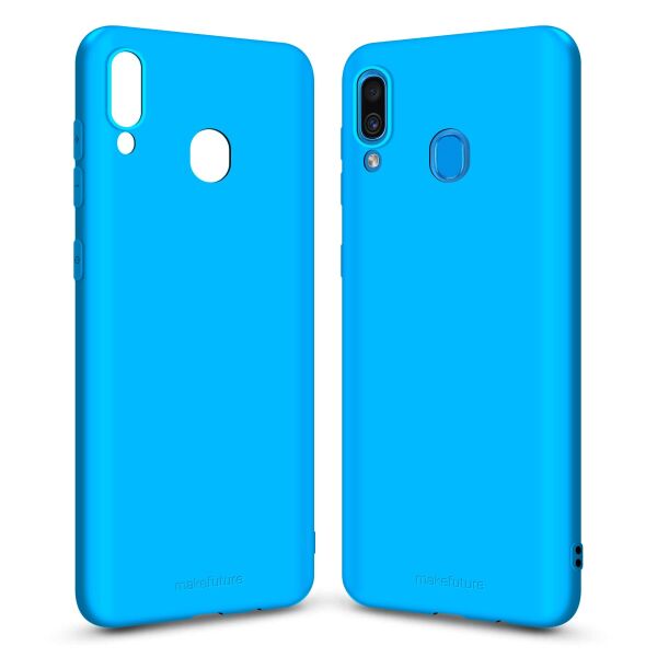 

Кейс MakeFuture Samsung A20/A30 Skin Light Blue