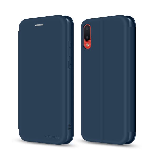 

Чехол-книжка MakeFuture Samsung A02 Flip Case Blue