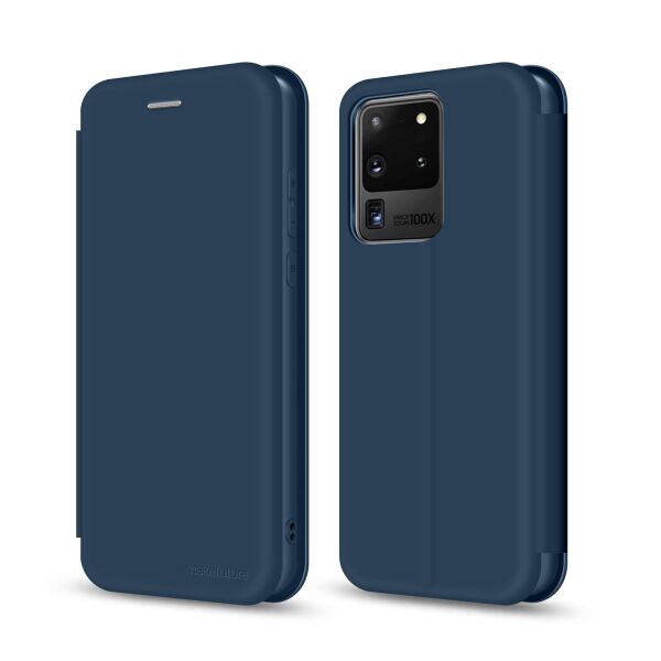 

Чехол-книжка MakeFuture Samsung S20 Ultra Flip Case Blue