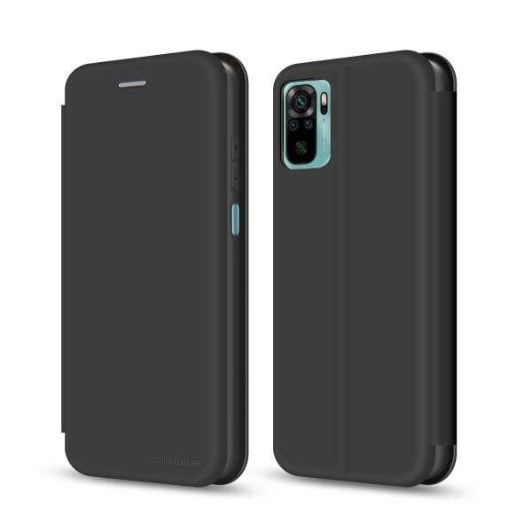 

Чехол-книжка MakeFuture Xiaomi Redmi Note 10 Flip Case Black