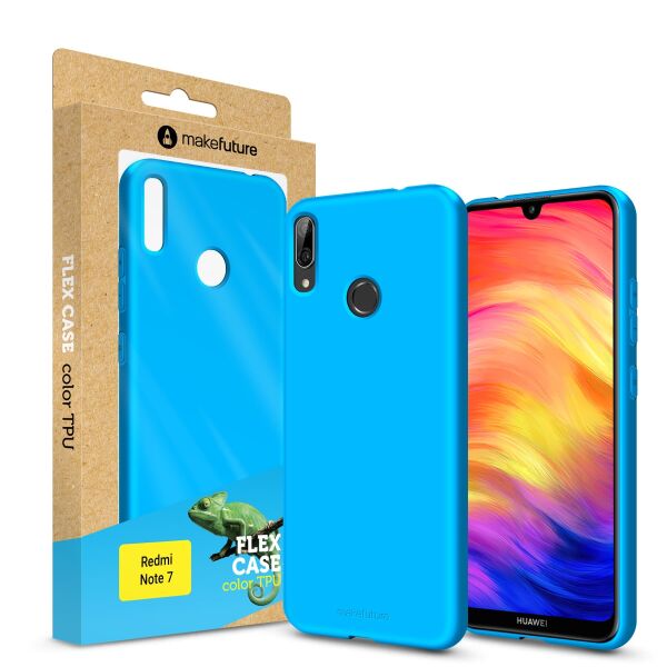 

Кейс MakeFuture Xiaomi Redmi Note 7 Flex Light Blue
