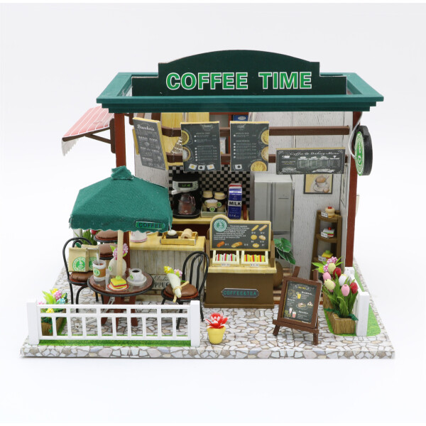 

Кукольный домик 3D Румбокс CuteBee DIY Doll HouseCoffee Time (V356SD)