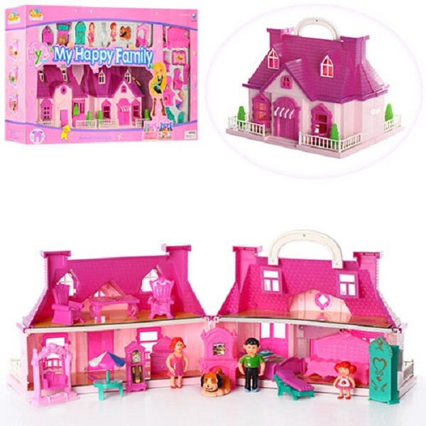 

Кукольный домик Tiny dreams Розовый (8039)