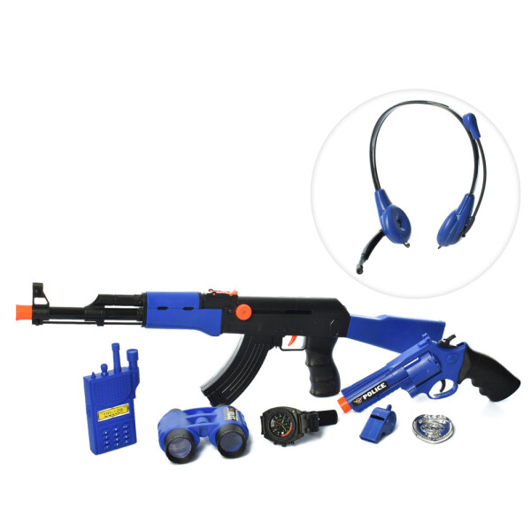 

Набор полицейского Limo Toy Синий (FG.33750)