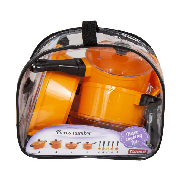 

Набор посуды Юника Cooking Set Оранжевый (1474)