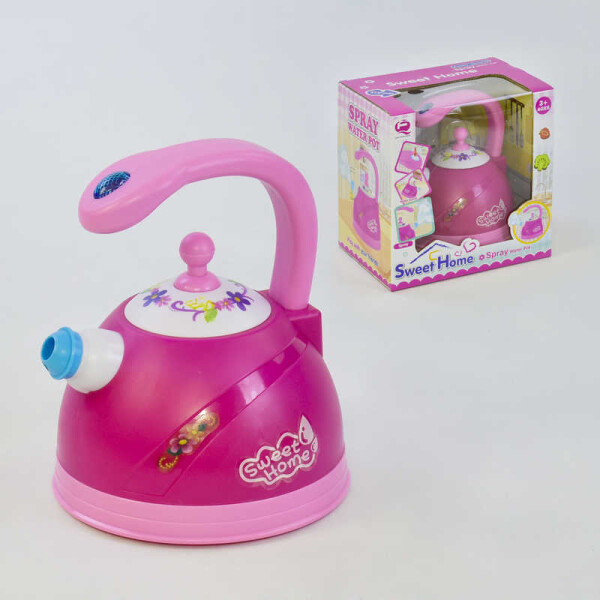 

Чайник Kids Toys игровой с звуковыми и световыми эффектами Розовый (1-72514)