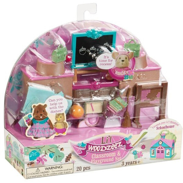

Li'l Woodzeez Классная комната и игровая площадка (6124Z)