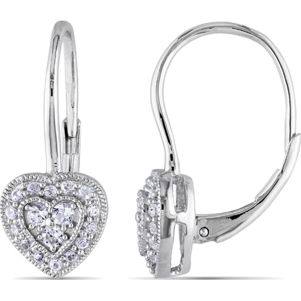 

Серьги из серебра с сапфирами (синт.) (069754)
