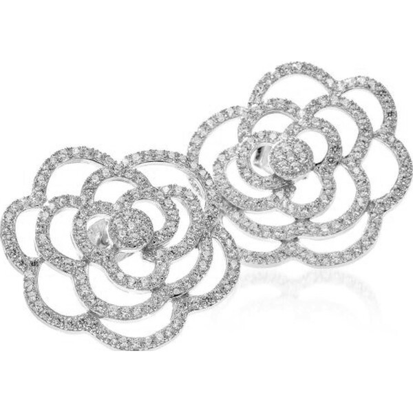 

Серьги из серебра с куб. циркониями (073509)
