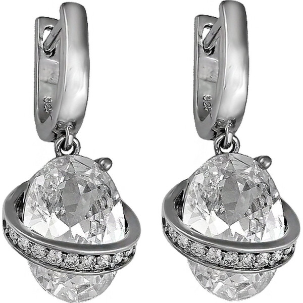 

Серьги из серебра с куб. циркониями (074315)