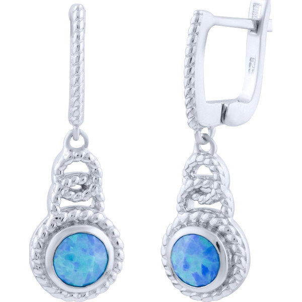 

Серьги из серебра с опалами (1374540)