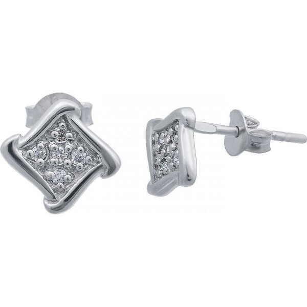 

Серьги из серебра с куб. циркониями (144260)