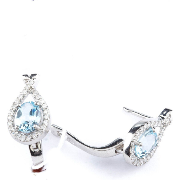 

Серьги из серебра с топазами и куб. циркониями (1527061)
