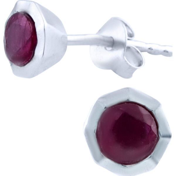 

Серьги из серебра с рубинами (1536384)