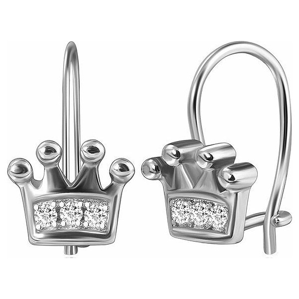 

Серьги из серебра с куб. циркониями (1549475)