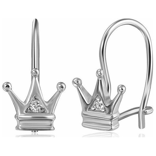 

Серьги из серебра с куб. циркониями (1549548)