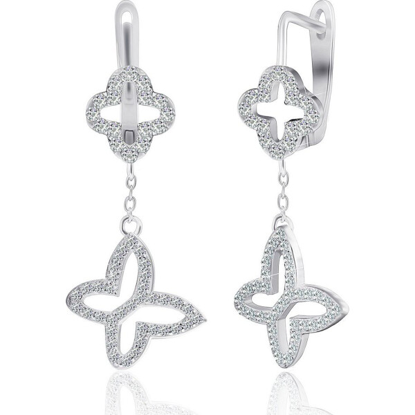 

Серьги из серебра с куб. циркониями (1549560)