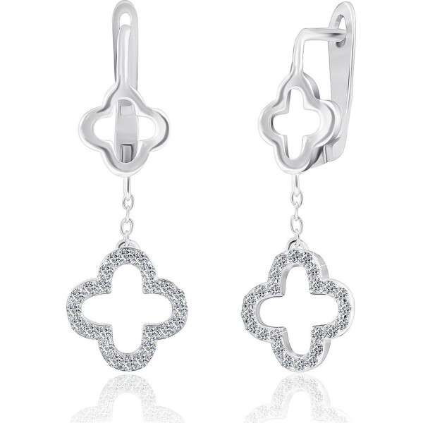 

Серьги из серебра с куб. циркониями (1549568)