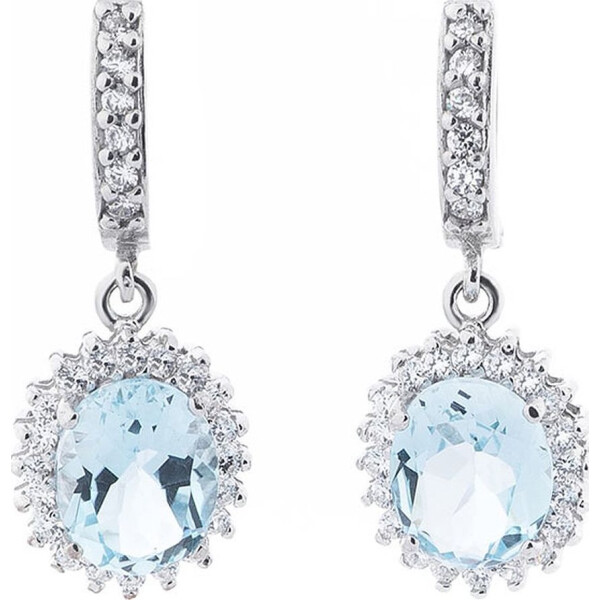 

Серьги из серебра с топазами и куб. циркониями (1625790)