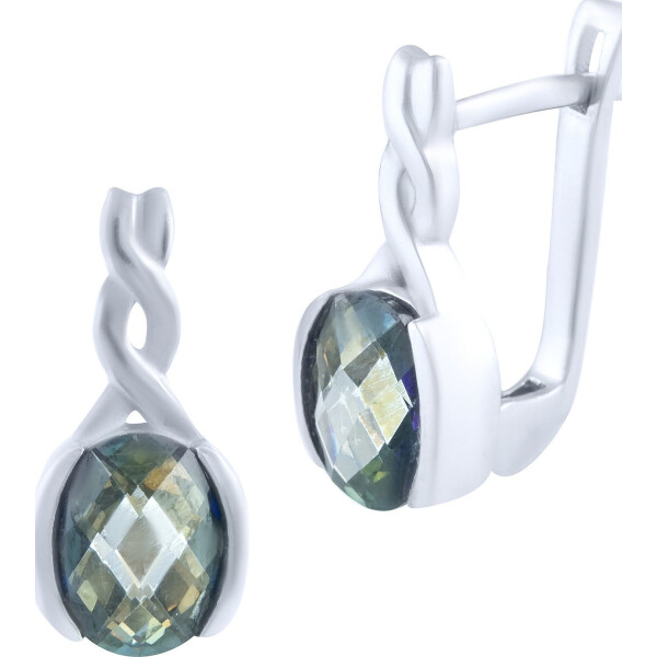 

Серьги из серебра с топазами (1632447)