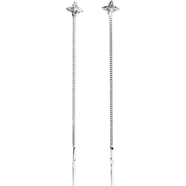 

Серьги из серебра с куб. циркониями (1647013)