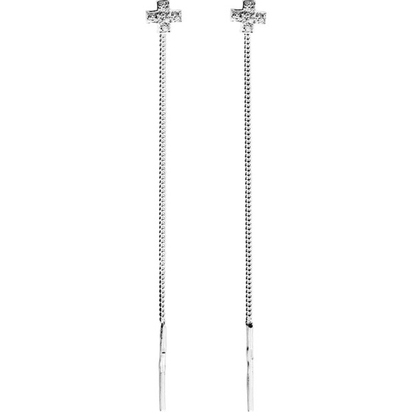 

Серьги из серебра с куб. циркониями (1647015)