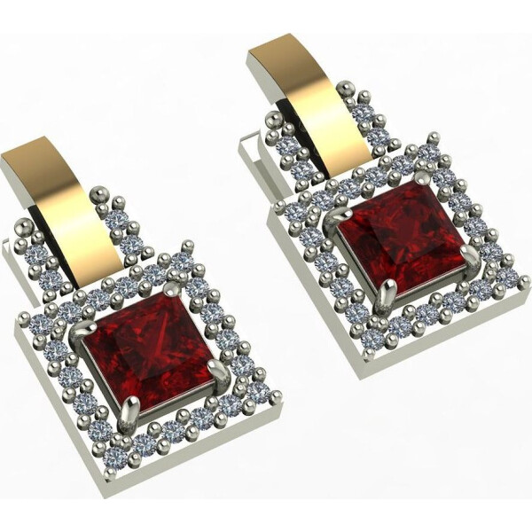 

Серьги из серебра с куб. циркониями (1647854)
