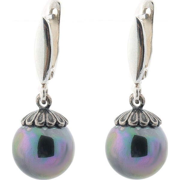 

Серьги из серебра с жемчугом (искусст.) (1649364)