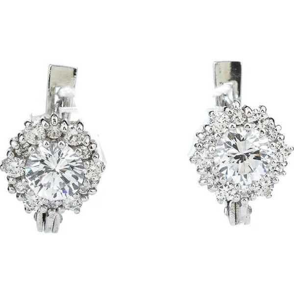 

Серьги из серебра с куб. циркониями (1650079)