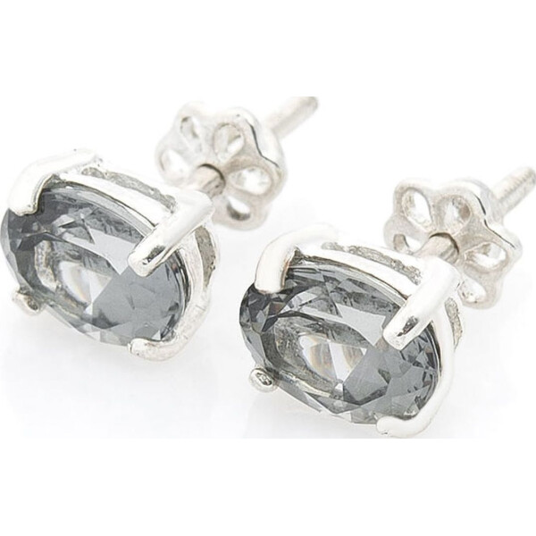 

Серьги из серебра с топазами (синт.) (1650325)