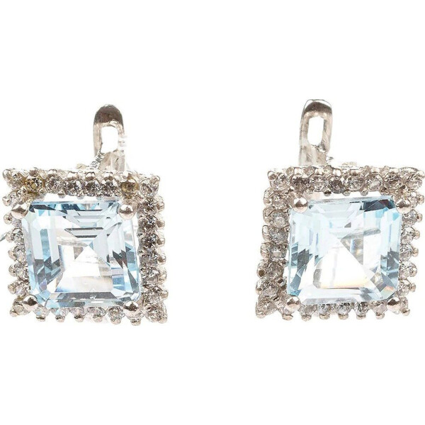 

Серьги из серебра с топазами и куб. циркониями (1652641)