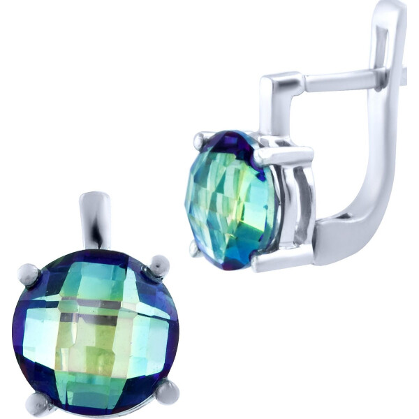 

Серьги из серебра с топазами (1654525)