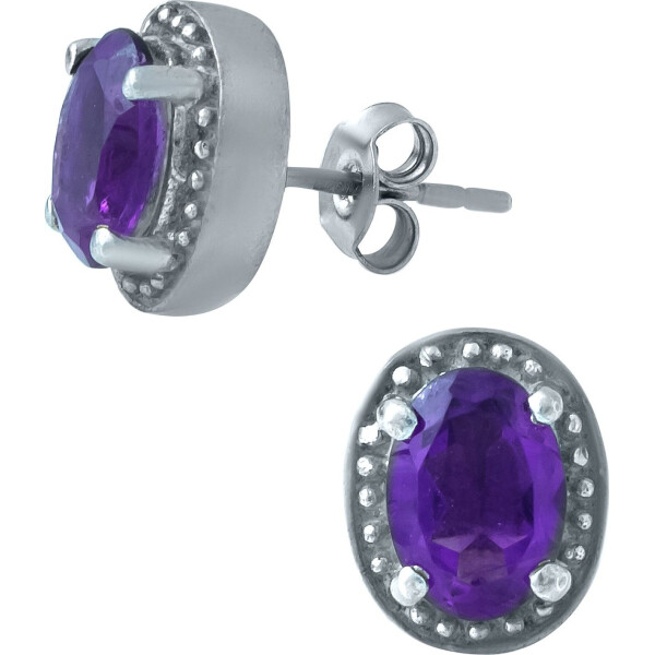 

Серьги из серебра с аметистами (1655787)