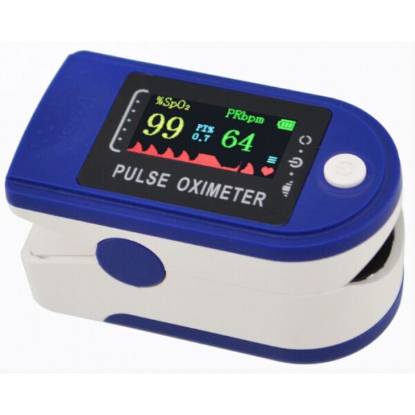 

Портативный пульсометр оксиметр на палец Pulse Oximeter SP2 Синий