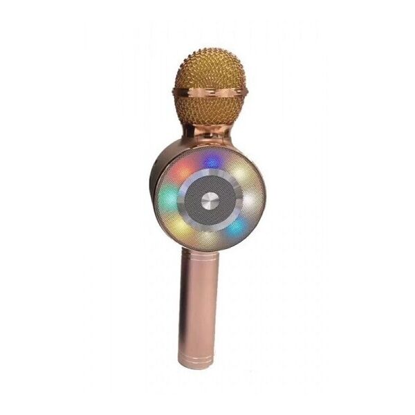 

Беспроводной Bluetooth микрофон для караоке WSTER WS-669 Розовый