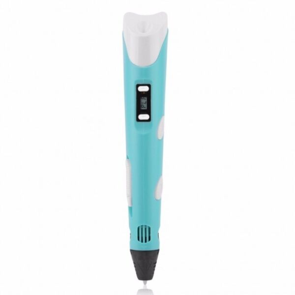 

3D-ручка с экраном SmartPen с Эко Пластиком PLA Голубая