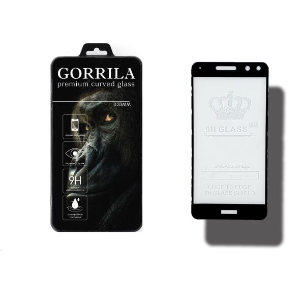 

Защитное стекло GORRILA для Huawei Y5 2017 | Y6 2017 Black (GA_7218375)