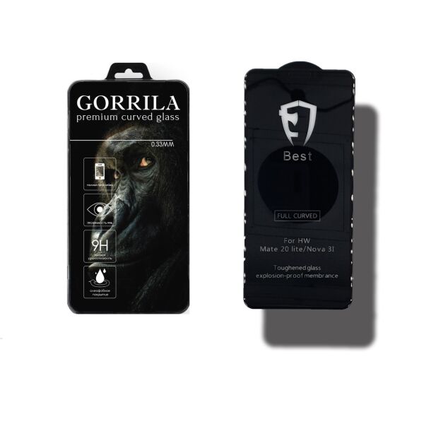 

Защитное стекло GORRILA для Huawei P Smart+ | Nova 3i Black (GT_36120091)