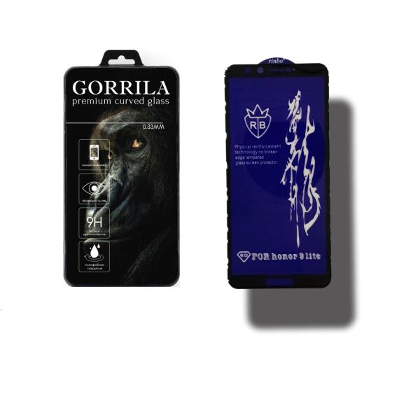 

Защитное стекло GORRILA для Huawei Honor 9 Lite Black (GT_36130009)