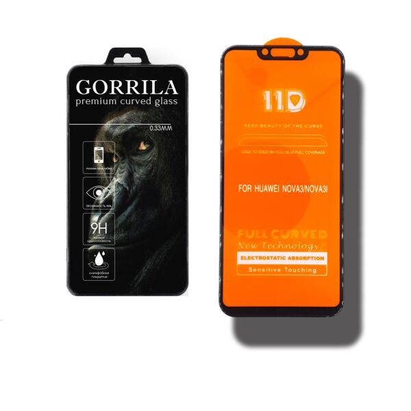 

Защитное стекло GORRILA для Huawei Nova 3i Black (GT_36130015)